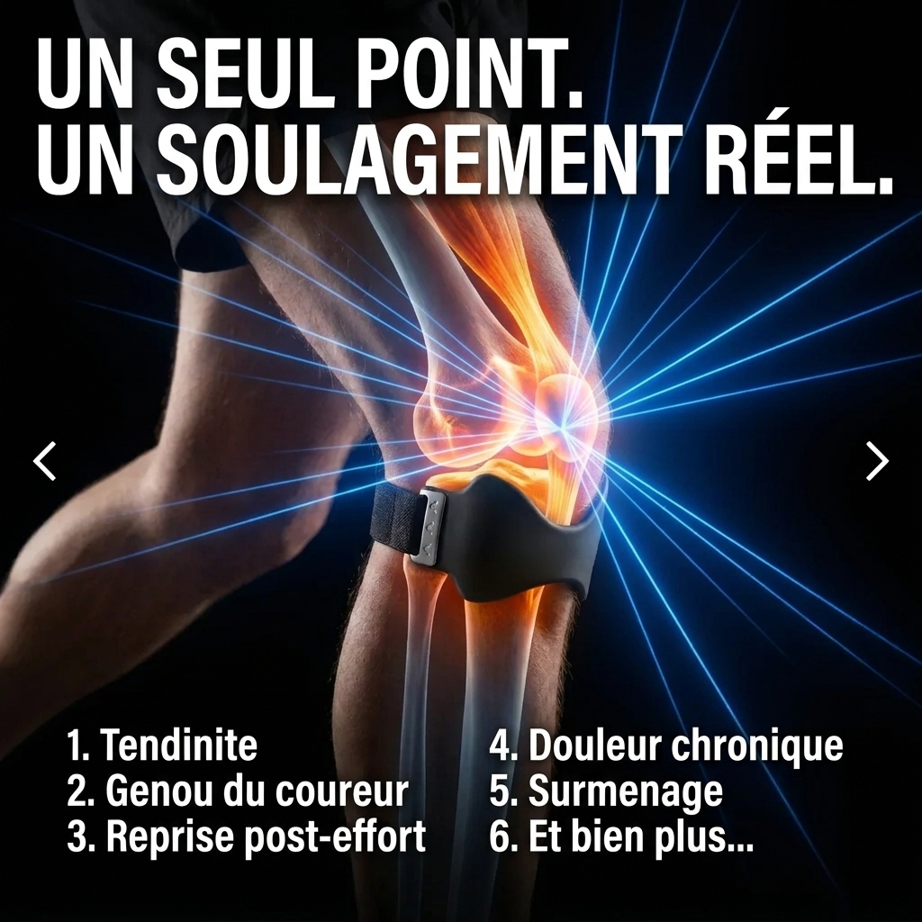 KneeLock — Bande de Précision Genou
