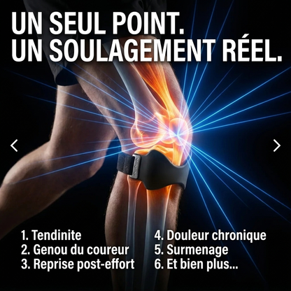 KneeLock — Bande de Précision Genou